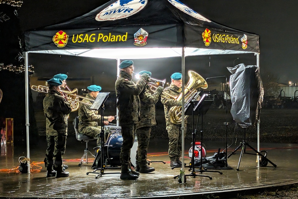 U.S. Army Garrison Poland 2nd Tree Lighting