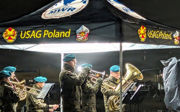 U.S. Army Garrison Poland 2nd Tree Lighting