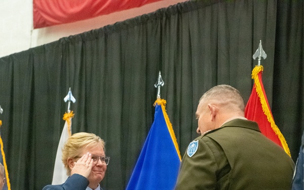 Command Chief Master Sgt. Lisa Erikson retires from Minnesota National Guard