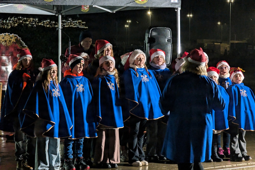 U.S. Army Garrison Poland 2nd Tree Lighting