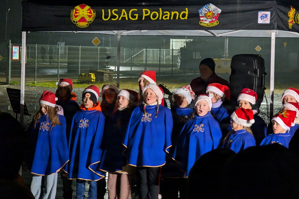 U.S. Army Garrison Poland 2nd Tree Lighting