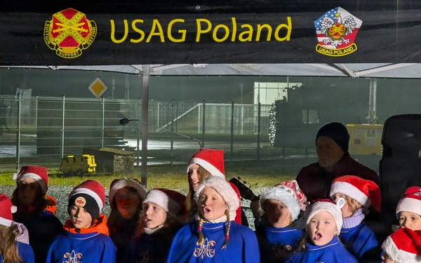 U.S. Army Garrison Poland 2nd Tree Lighting