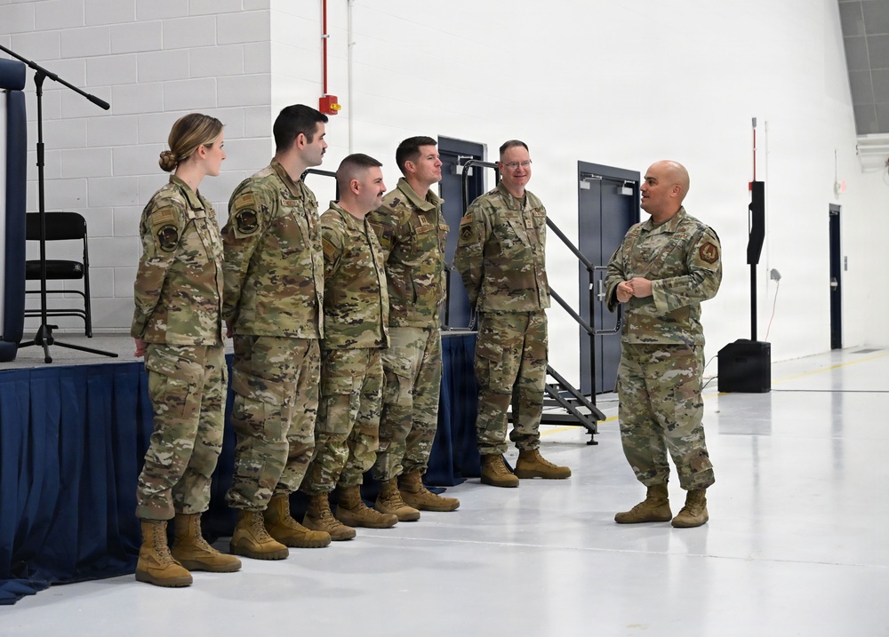 179th Cyberspace Operations Group Commander bids the group farewell