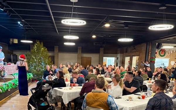 HHC 1889th Regional Support Group Gathers in Yuletide Joy