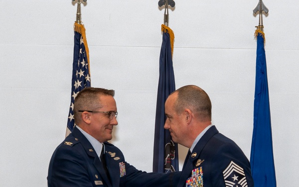 Command Chief Master Sgt. Assumption of Responsibility Ceremony