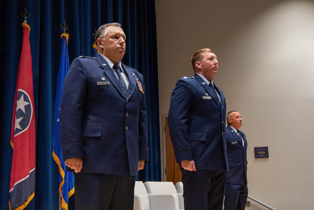 134th Mission Support Group Welcomes Col. Barrett as Incoming Commander