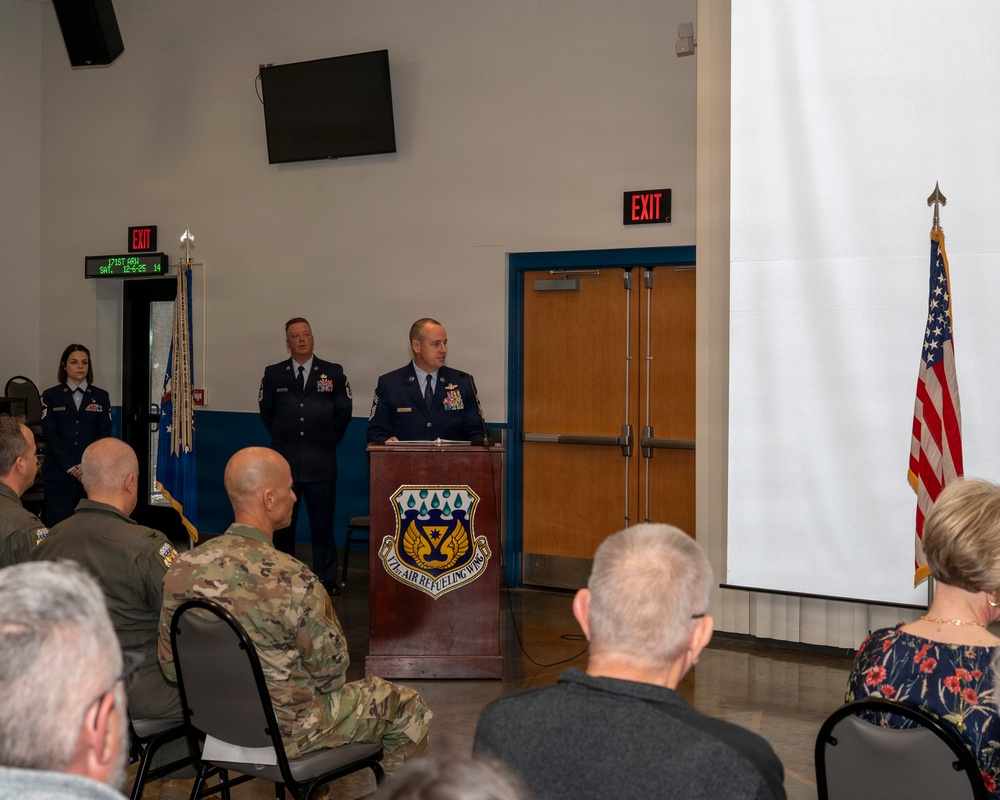 Command Chief Master Sgt. Assumption of Responsibility Ceremony
