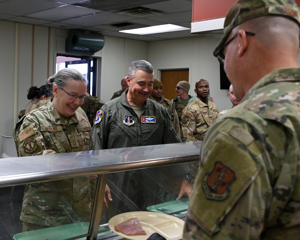 117 ARW Chiefs serve up holiday lunch