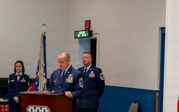 Command Chief Master Sgt. Assumption of Responsibility Ceremony