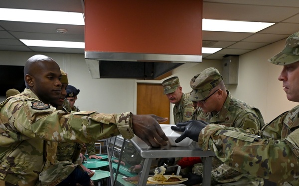 117 ARW Chiefs serve up holiday lunch
