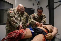 Guard soldiers sharpen combat medic skills in advanced simulation course
