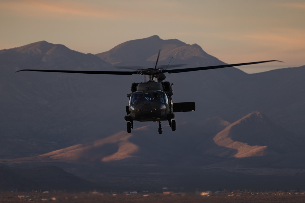 JTF-SB pilots, crew, return to base after mission with CBP