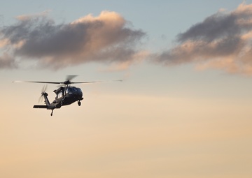 JTF-SB pilots, crew, return to base after mission with CBP