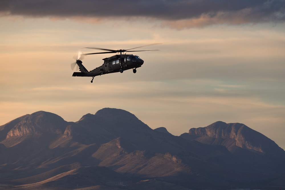 JTF-SB pilots, crew, return to base after mission with CBP