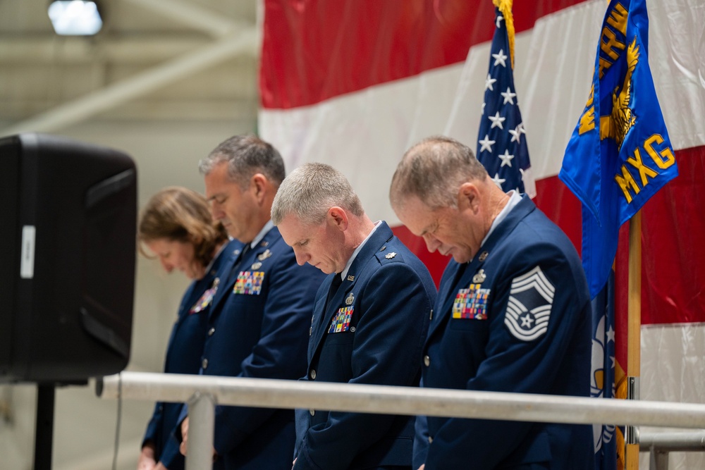 Maintenance Group Change of Command