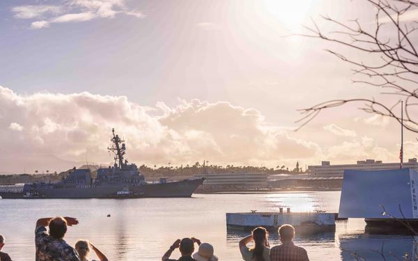 84th National Pearl Harbor Remembrance Day ceremony