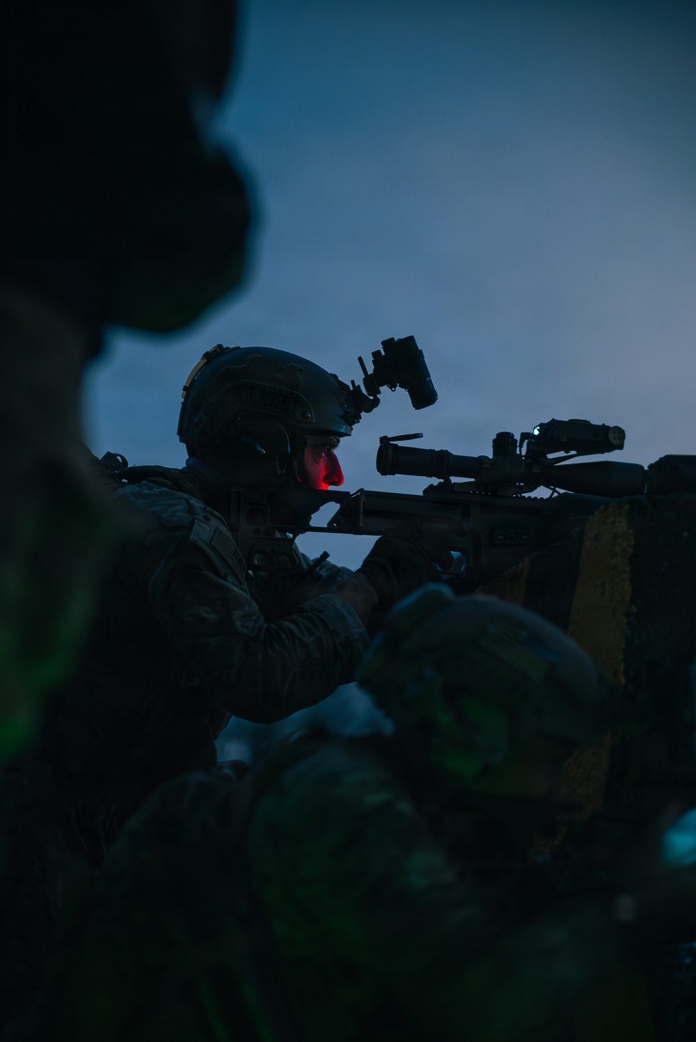 1st Special Forces Group Menton Week Sniper Competition Night 2