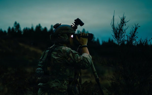 1st Special Forces Group Menton Week Sniper Competition Night 2