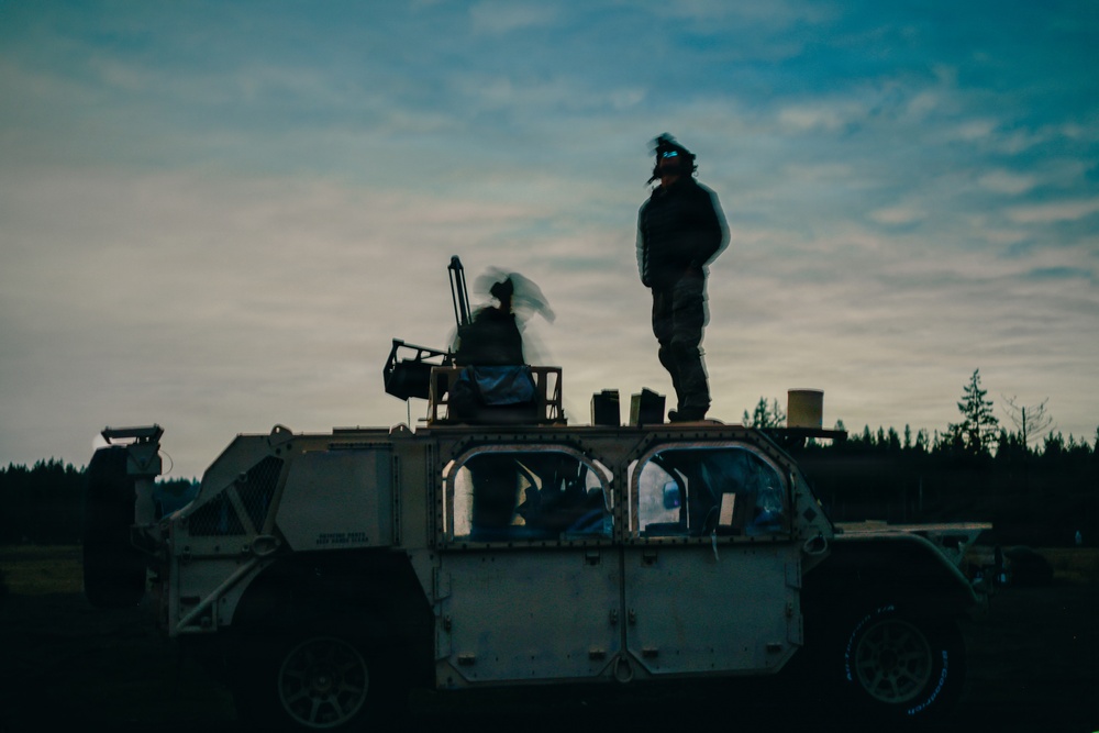 1st Special Forces Group Menton Week Sniper Competition Night 2