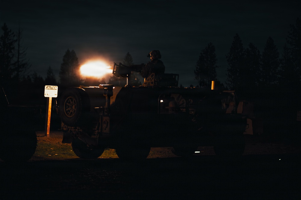 1st Special Forces Group Menton Week Sniper Competition Night 2