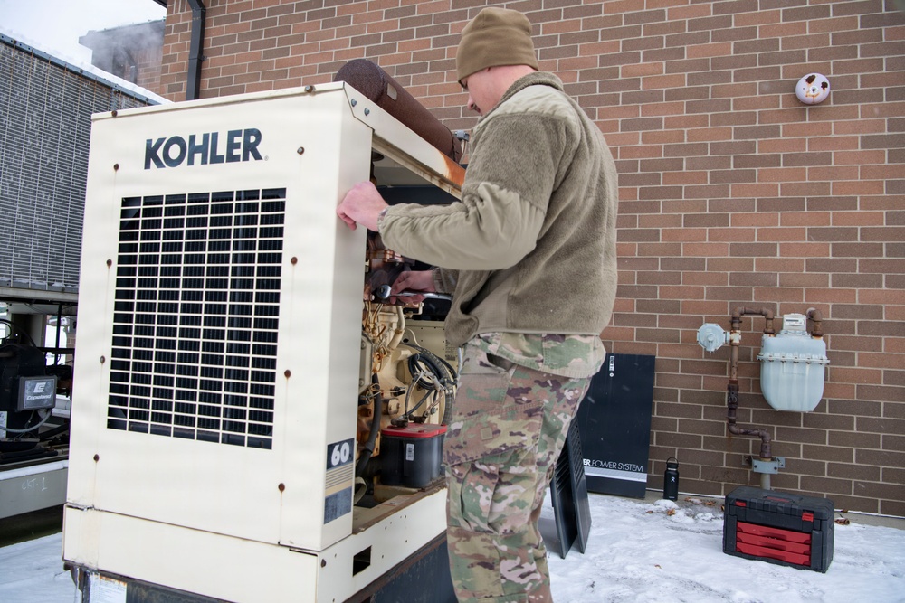 179th Cyberspace Wing Civil Engineering Squadron on the job