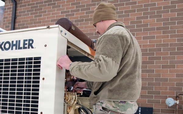 179th Cyberspace Wing Civil Engineering Squadron on the job