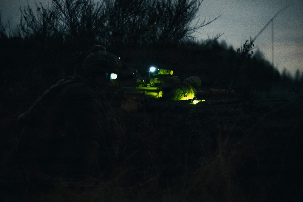 1st Special Forces Group Menton Week Sniper Competition Night 2
