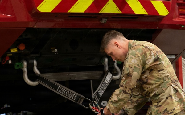 179th Cyberspace Wing Civil Engineering Squadron on the job