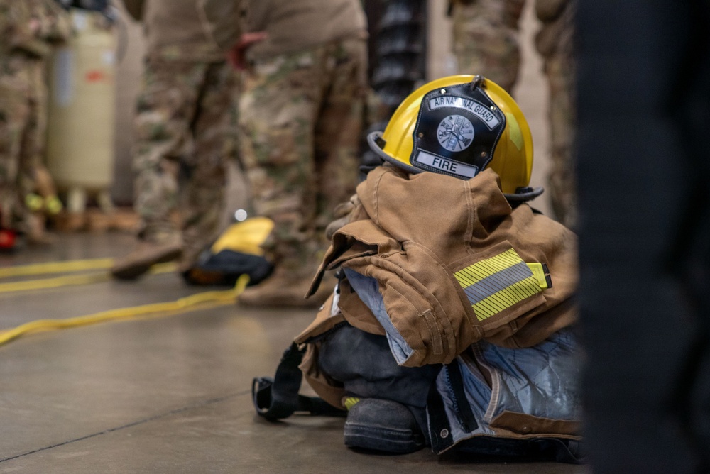 179th Cyberspace Wing Civil Engineering Squadron on the job