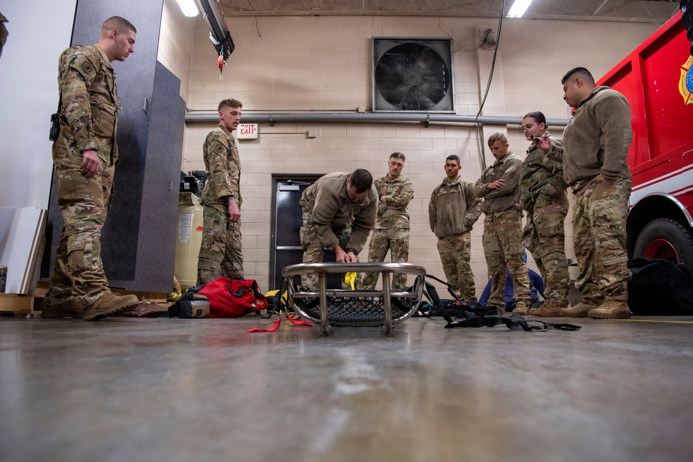 179th Cyberspace Wing Civil Engineering Squadron on the job