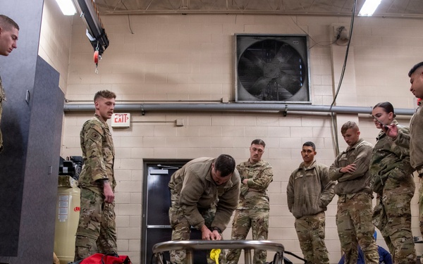 179th Cyberspace Wing Civil Engineering Squadron on the job