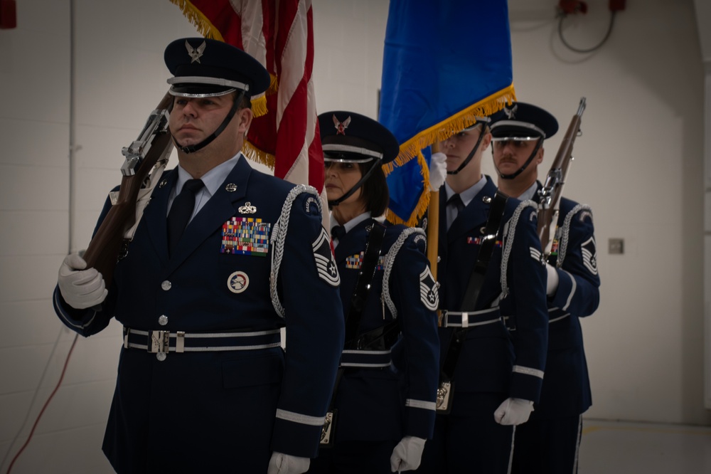 The 179th Cyberspace Wing Welcomes Command Chief Nettle