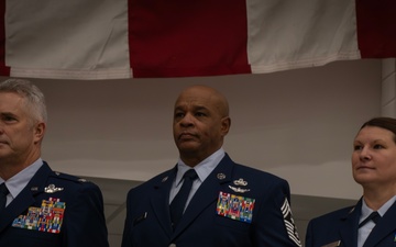 The 179th Cyberspace Wing Welcomes Command Chief Nettle