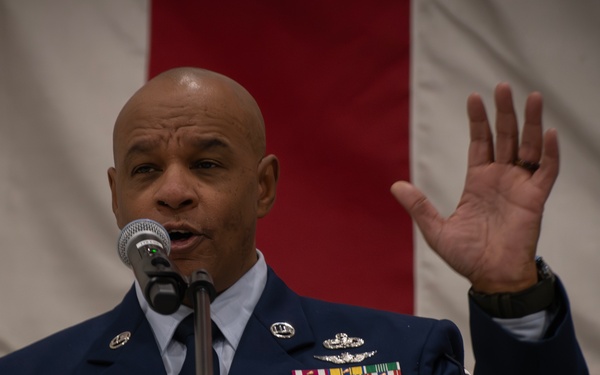 The 179th Cyberspace Wing Welcomes Command Chief Nettle