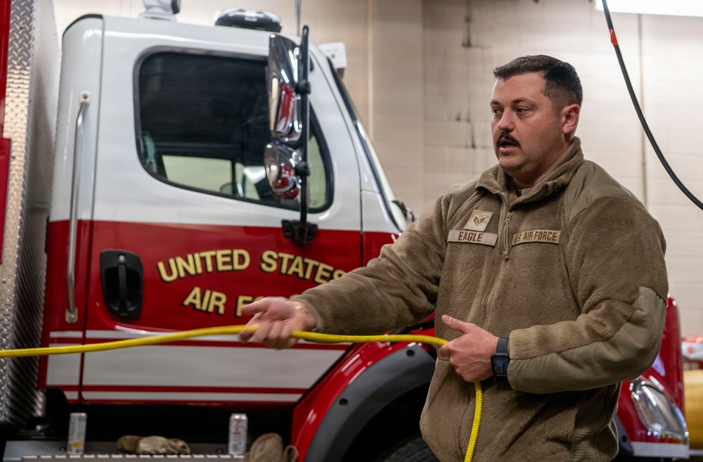 179th Cyberspace Wing Civil Engineering Squadron on the job