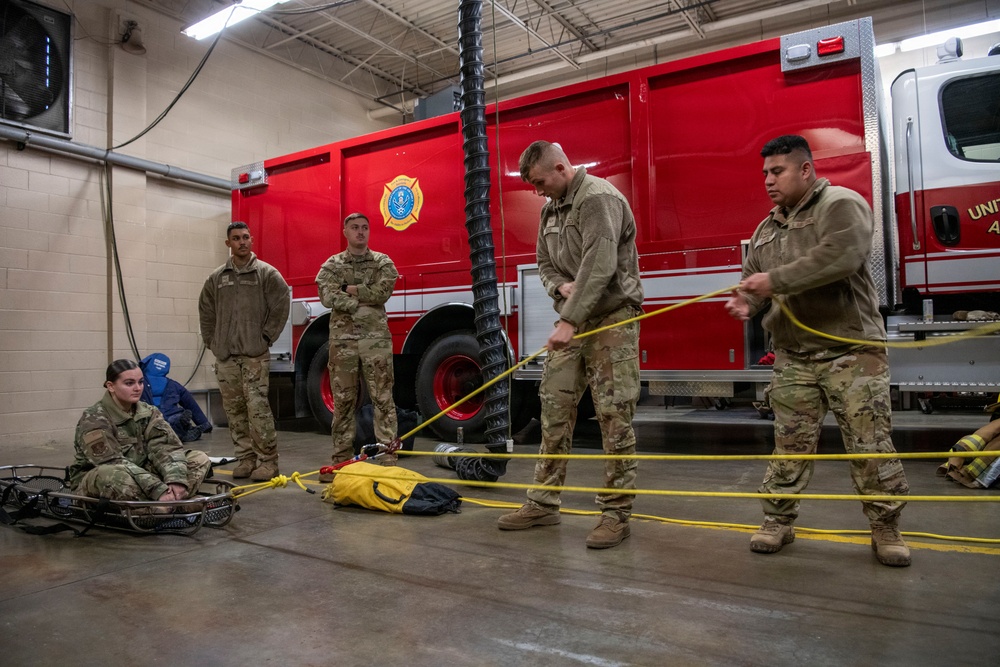 179th Cyberspace Wing Civil Engineering Squadron on the job