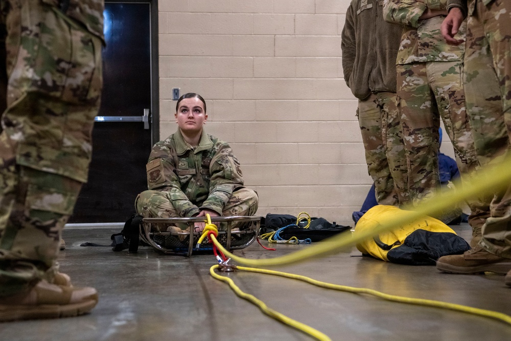 179th Cyberspace Wing Civil Engineering Squadron on the job