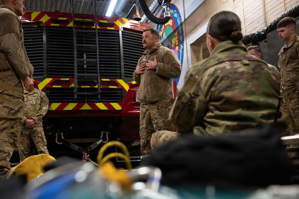 179th Cyberspace Wing Civil Engineering Squadron on the job