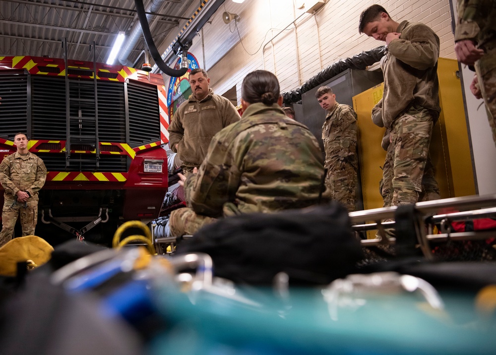 179th Cyberspace Wing Civil Engineering Squadron on the job