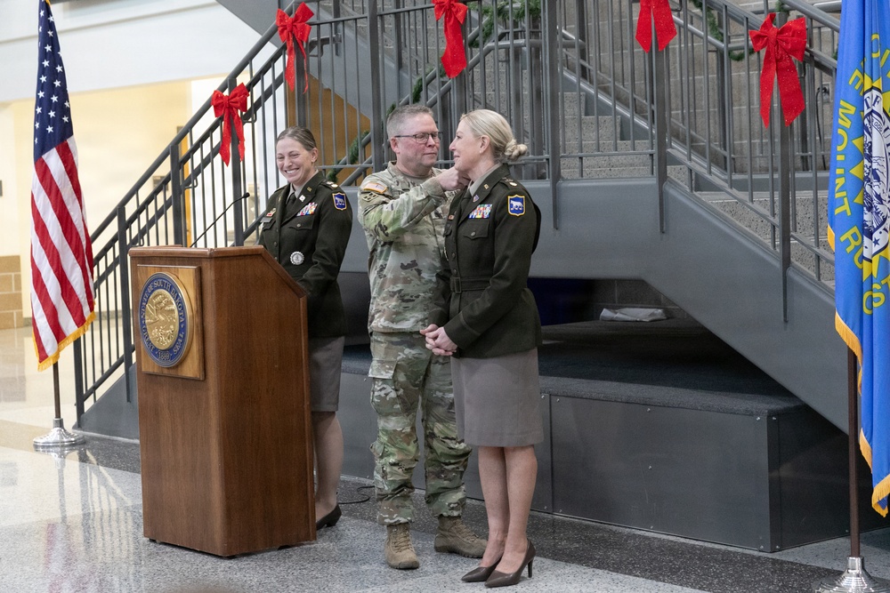 Maj. Carla Thorn Promotion Ceremony