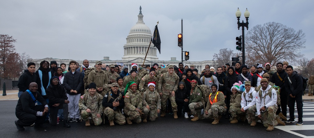 D.C. National Guard and National Guard Bureau Fourth Annual Holiday Toy Ruck