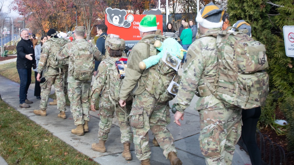 D.C. National Guard and National Guard Bureau Fourth Annual Holiday Toy Ruck