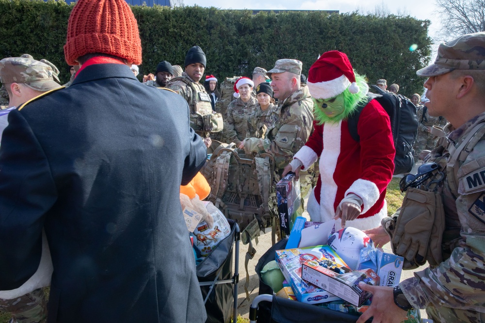 D.C. National Guard and National Guard Bureau Fourth Annual Holiday Toy Ruck