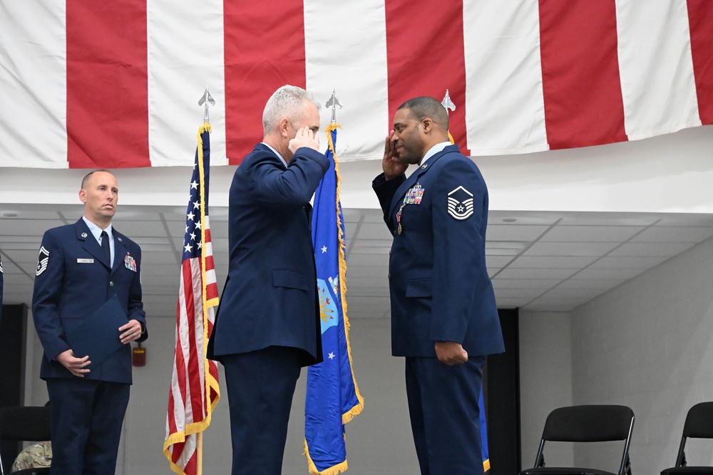 Master Sergeant Efrem Swoope retires after 35 years of service