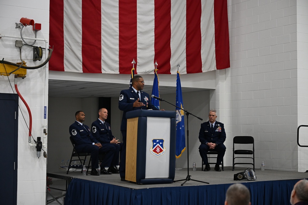 Master Sergeant Efrem Swoope retires after 35 years of service