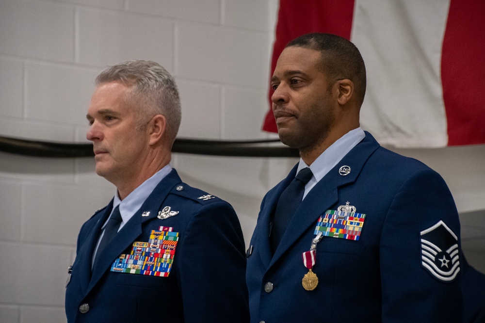 Master Sergeant Efrem Swoope retires after 35 years of service