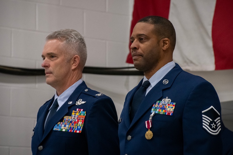 Master Sergeant Efrem Swoope retires after 35 years of service