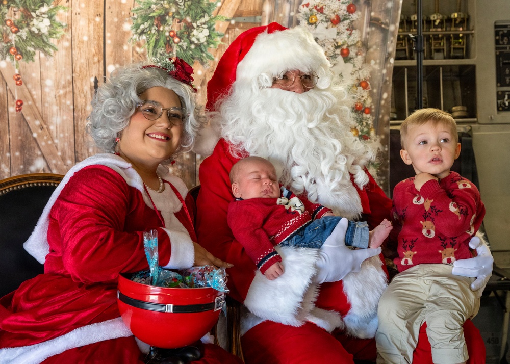 March ARB members meet and greet with Santa and The Grinch