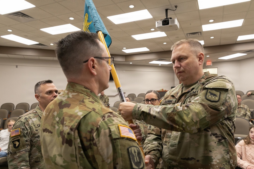 129 MPAD Change of Command Ceremony