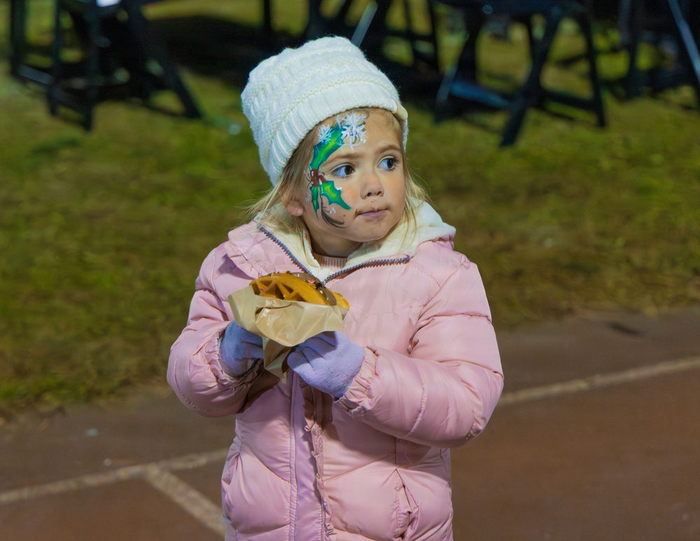 CFAY MWR Tree Lighting Ceremony at Ikego Forest Natural Park